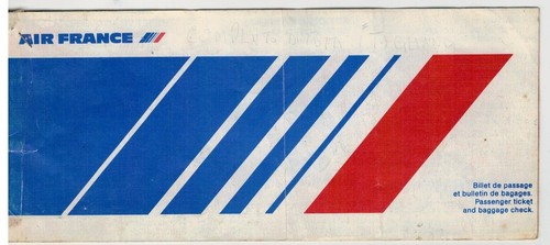 Biglietto aereo air france - aereo,