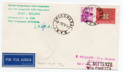 1964 posta aerea italiana - 1964,
